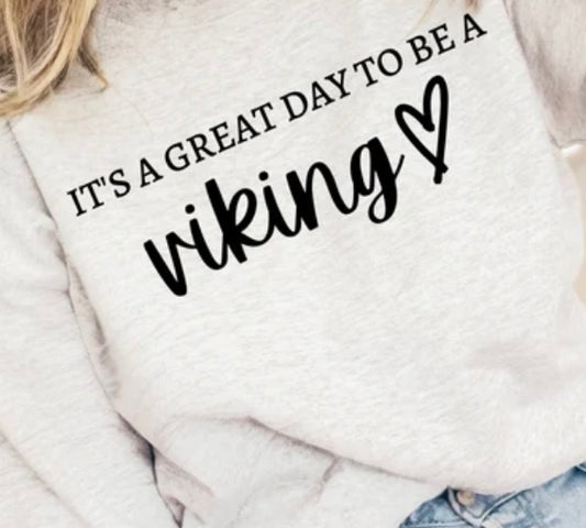 Great Day Vikings Crewneck