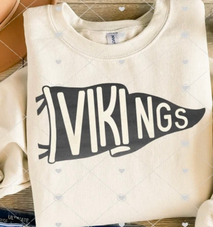 Vikings Pennant T-Shirt