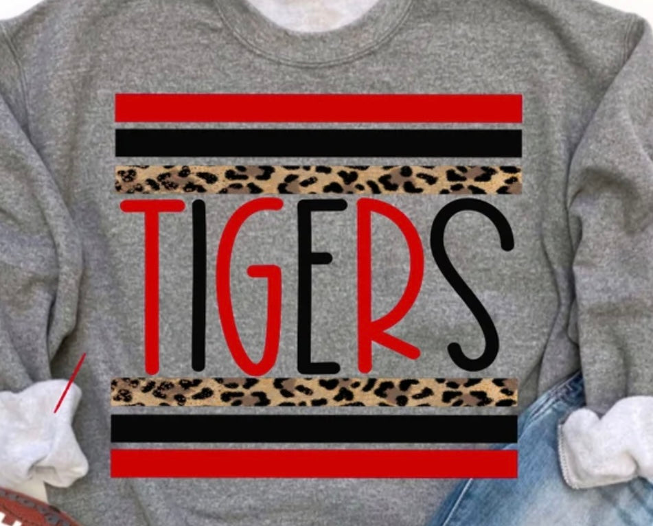 Leopard Tigers Crewneck
