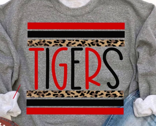 Leopard Tigers Crewneck